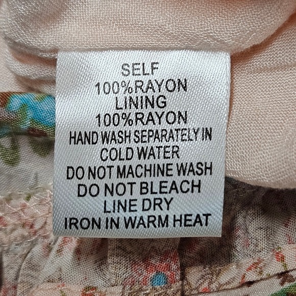 Cotton Candy LA Off The Shoulder Long‎ Sleeve Floral Shorts Romper Size Medium - Picture 10 of 11